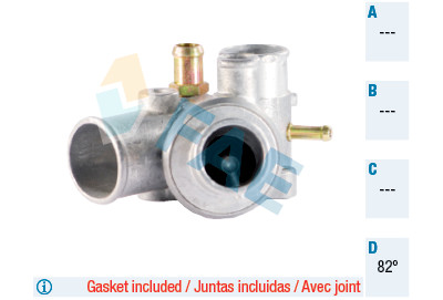 Termostato, refrigerante FAE 5333282