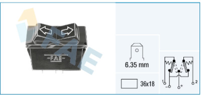 Interruttore FAE 624/60