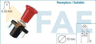 Interruttore/Comando/Innesto