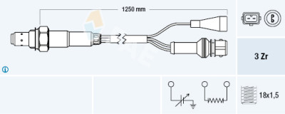 Sonda Lambda FAE 77108