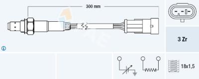 Sonda Lambda FAE 77121