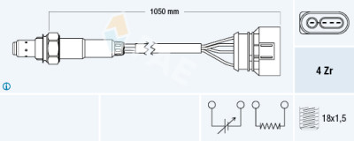 Sonda Lambda FAE 77134