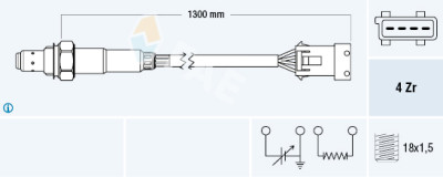Sonda Lambda FAE 77210