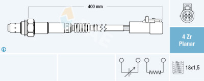 Sonda Lambda FAE 77253
