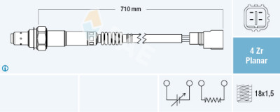 Sonda Lambda FAE 77311