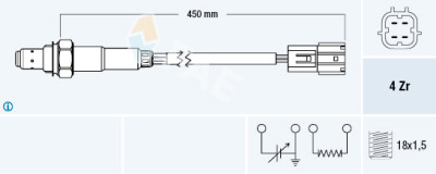 Sonda Lambda FAE 77394