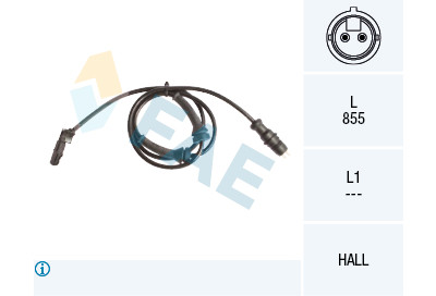 Sensore, N° giri ruota