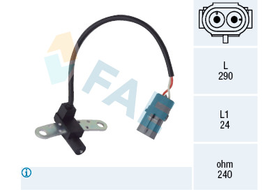 Generatore di impulsi, albero motore FAE 79021