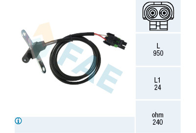 Generatore di impulsi, volano FAE 79026