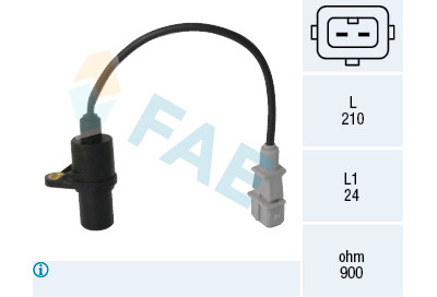 Generatore di impulsi, albero motore FAE 79047