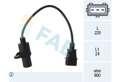 Sensore di giri, controllo motore FAE 79049