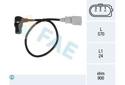 Generatore di impulsi, albero motore FAE 79056
