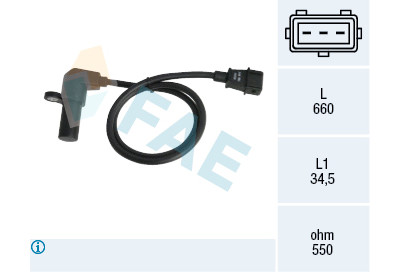 Generatore di impulsi, albero motore FAE 79070