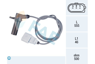 Sensore di giri, controllo motore FAE 79132