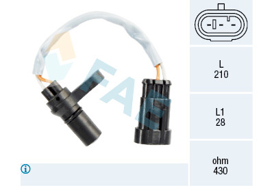 Sensore n° giri, Cambio automatico FAE 79211