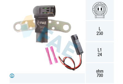 Generatore di impulsi, albero motore FAE 79319