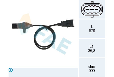 Generatore di impulsi, albero motore FAE 79332