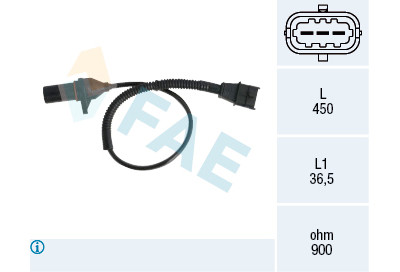 Generatore di impulsi, albero motore FAE 79333