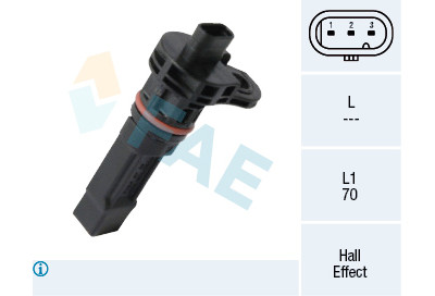 Sensore n° giri, Cambio automatico FAE 79378