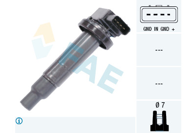 Bobina di accensione FAE 80242