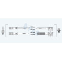 Set cavi di accensione FAE 85/112