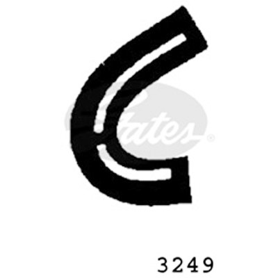 Tubo per radiatore GATES 3249