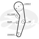 Kit cinghie dentate