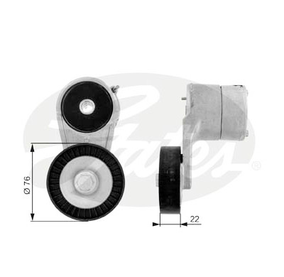 Rullo tenditore, Cinghia Poly-V