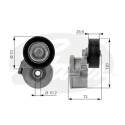 Rullo tenditore, Cinghia Poly-V