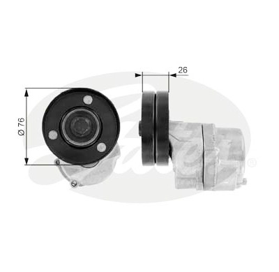Rullo tenditore, Cinghia Poly-V