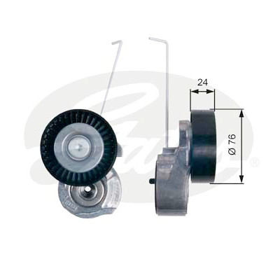 Rullo tenditore, Cinghia Poly-V