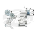 Rullo tenditore, Cinghia Poly-V