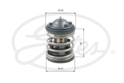 Termostato, refrigerante GATES TH47487G1