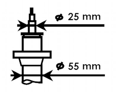 Ammortizzatore Excel-G KYB 335808