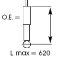 Ammortizzatore Excel-G KYB 343272