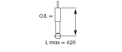 Ammortizzatore Excel-G KYB 343272