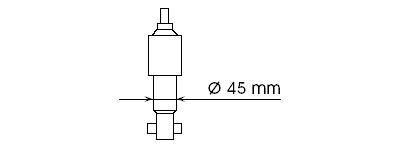 Ammortizzatore Excel-G KYB 344200