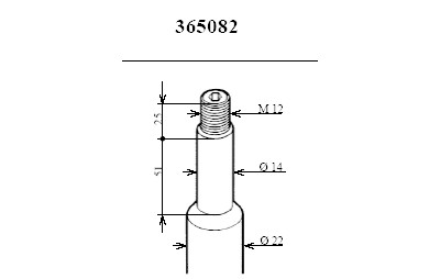 Ammortizzatore Excel-G KYB 365082