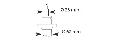 Ammortizzatore KYB 635807 Premium