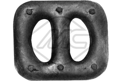 Anello di supporto, silenziatore METALCAUCHO 59