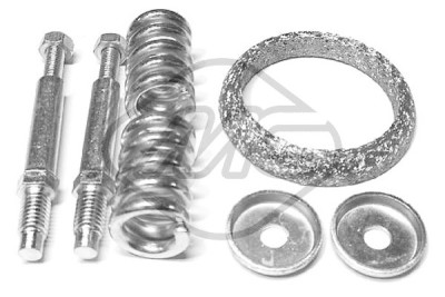 Kit guarnizioni, sistema di scarico METALCAUCHO 2938