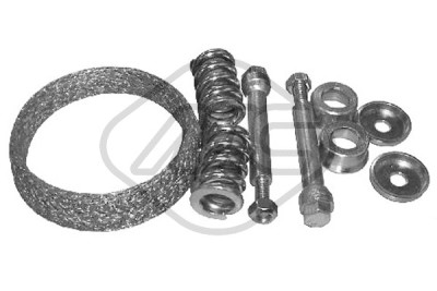 Kit guarnizioni, sistema di scarico METALCAUCHO 2950