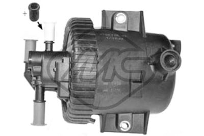 Filtro carburante METALCAUCHO 3836