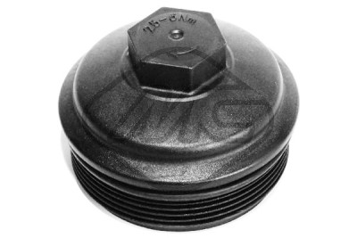 Coperchio, alloggiamento filtro olio METALCAUCHO 3841