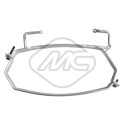 Staffa filo metallico, Imp. gas scarico