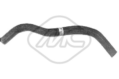 Tubo radiatore METALCAUCHO 7628