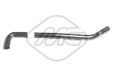 Tubo radiatore METALCAUCHO 7905