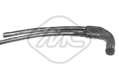 Tubo radiatore METALCAUCHO 7945