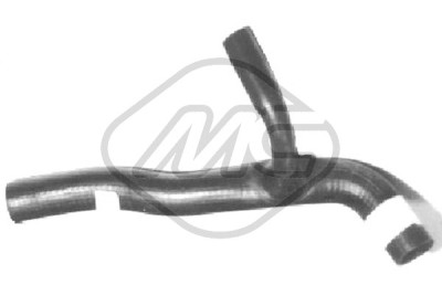 Tubo radiatore METALCAUCHO 7987