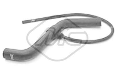Tubo radiatore METALCAUCHO 8191